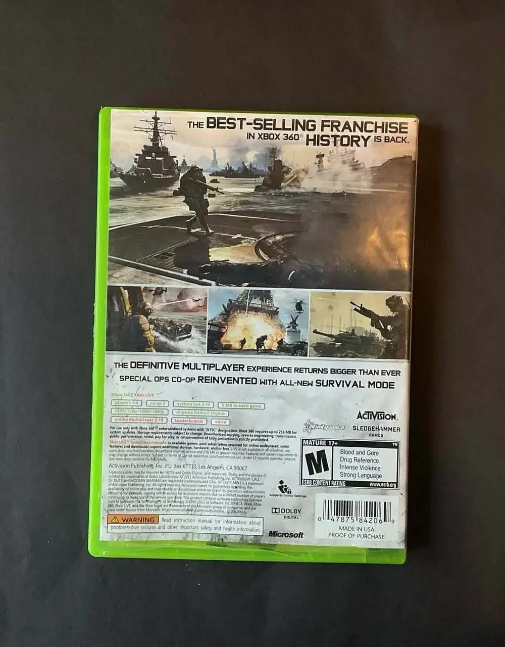 Call of Duty: Modern Warfare 3 - Xbox 360